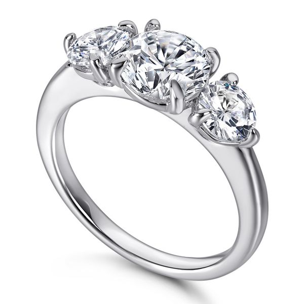 

european and american fashion high-end tonglin foreign trade cross-border e-commerce new product 925 silver ring for female proposal fashion