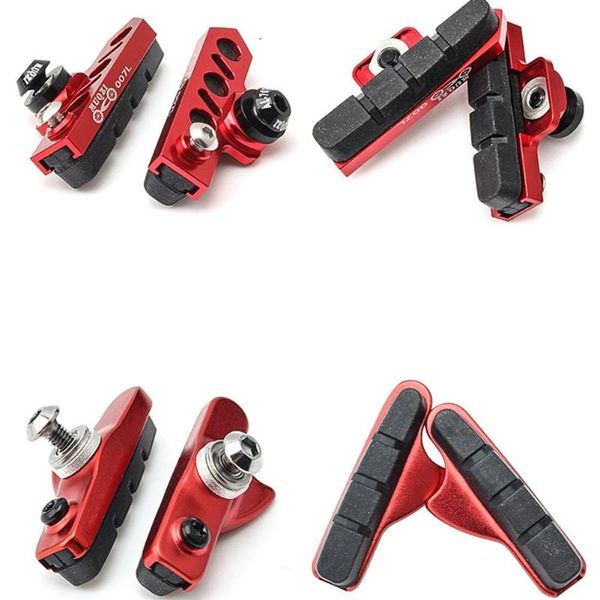 

tools 1 pair rubber bicycle road bike brake pads wear-resistant replaceable drawer type rim accessories