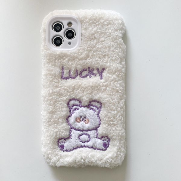 

fashion phonecase iphone 11 phonecase designer phonecase wool cartoon mobile phone case for iphone 11pro/max/xs
