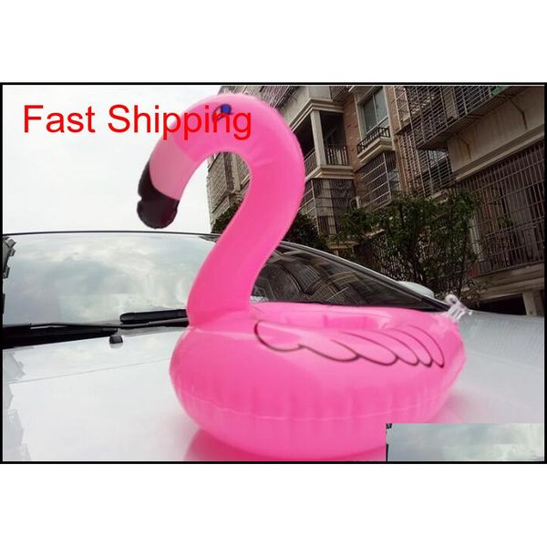 

200pcs air mattresses for cup inflatable flamingo drinks cup holder pool floats swimming qylrqt toys2010