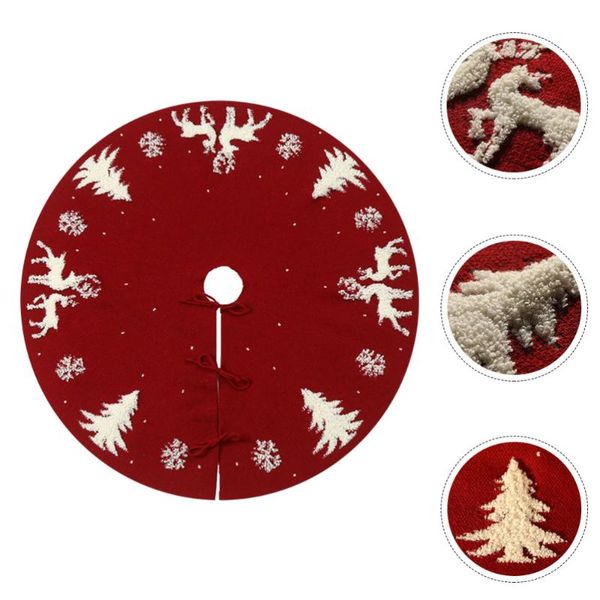 

christmas decorations 1pc fashion and creative tree skirt carpet decoration