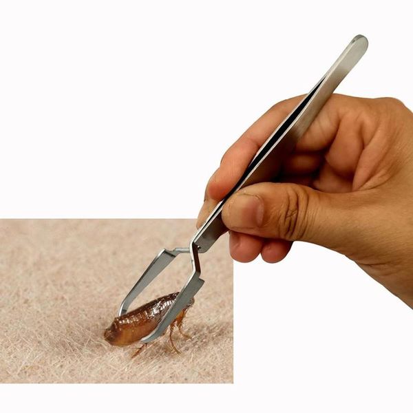 

dog apparel pet flea remover stainless steel tick removal tool treatment tweezers hook professional for cat grooming supplies
