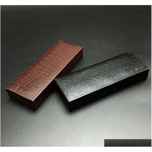 

high-grade crocodile grain pu leather pen gift box fountain pen cases cover pen pack jllyhh eatout