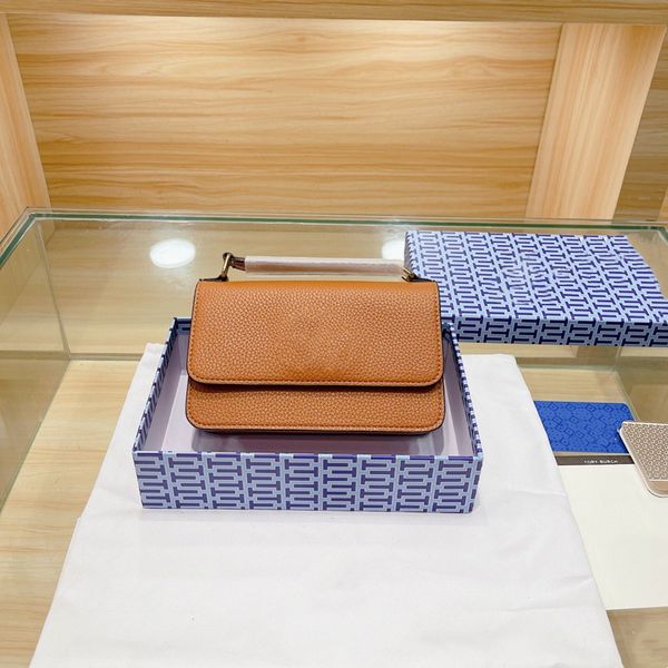 

luxury handbags shoulder bags designer mini crossbody bag gold chain fashion brand genuine leather high-quality with original box size 22*13