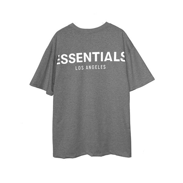 

fog feel of god high street essentials los angeles limited reflective loose short sleeve t-shirt, White;black