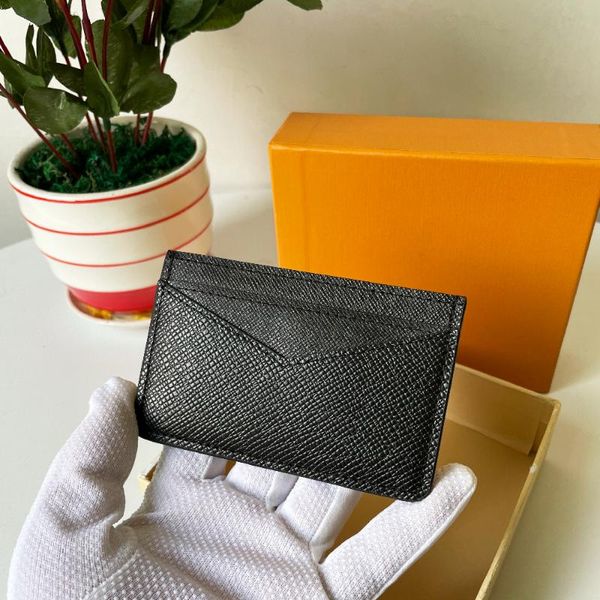 

card holders holder classic luxury designer genuine leather id business traffic with box, Brown;gray
