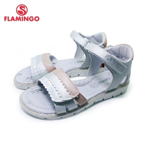 

flamingo girls' summer sequins adorn the plus-size section of their sandals size 31-36# 201s-hl-1755 210306, Black;red