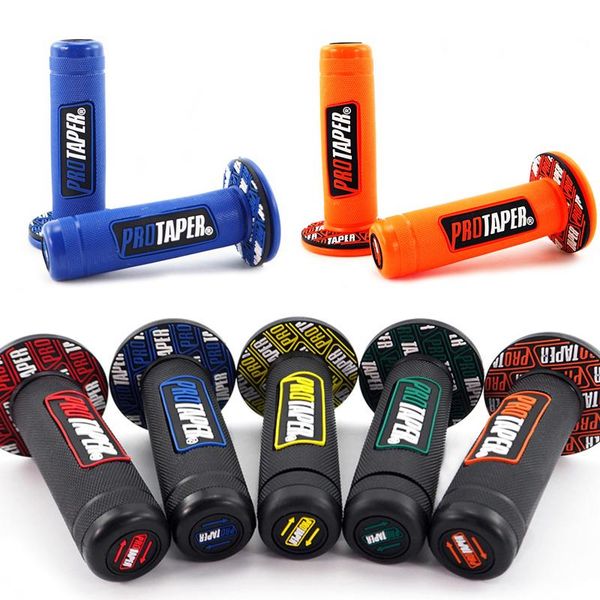 

mx atv motorcycle handlebar handle gel grips pro taper fit for 7/8" handlebar rubber gel hand grips dirt pit bike motocross part