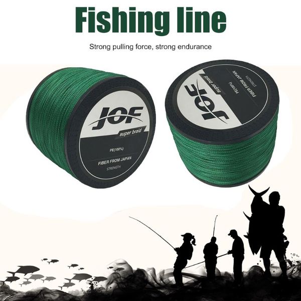 

braid line 4/8 strand 300m pe braided super strong fishing 28-45lb monofilament smooth, suitable for carp accessories