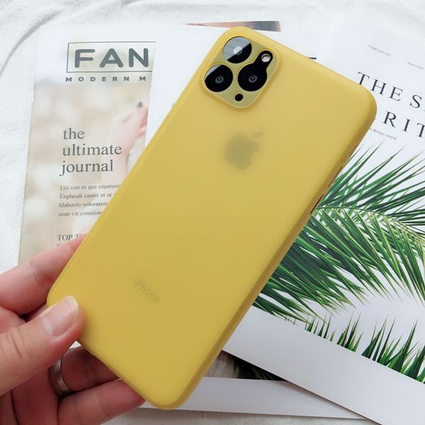 

0.3mm ultra-thin hard pp case for iphone 11 pro max x xr xs case 6 7 8 plus protect skin translucent case