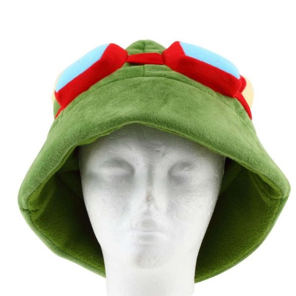 

berets cosplay party warm masquerade hat handmade knit winter kid holiday halloween cool funny army green cap hats, Blue;gray