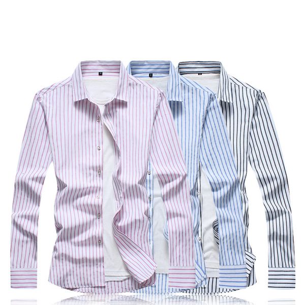 

casual hawaiian beach striped for 2021-autumn spring clothes oversized menus mangas 5xl 6xl 7xl ppmu, White;black