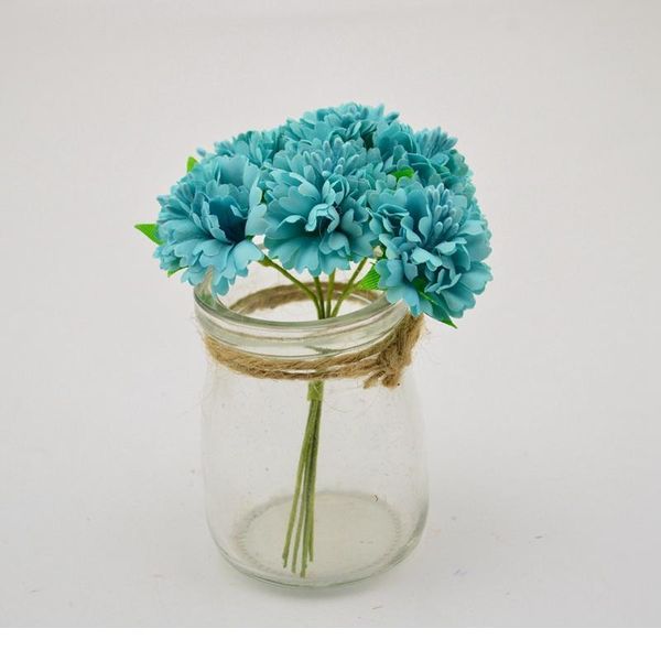 

18pcs artificial flowers bride bouquet for wedding decoration diy wreath gift box craft fake silk carnations handmak jlllvs