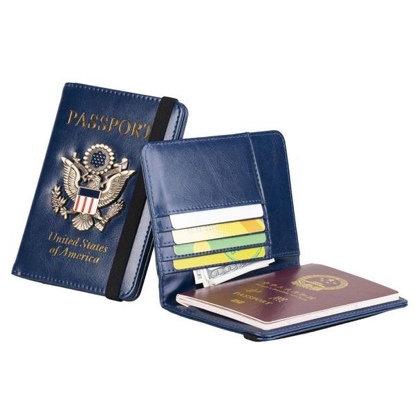 

passport holder floral print pu leather wallet change purse with with elastic cord for women men wallets, Red;black