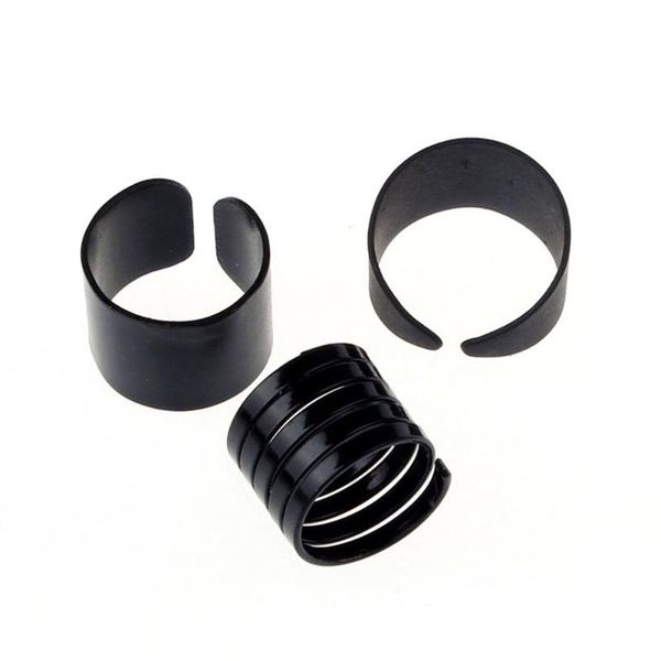

cluster rings 3pcs birthday accessories cool party jewelry punk gifts metal simple women ring set, Golden;silver
