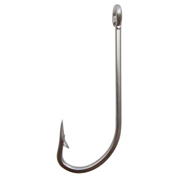 

fishing hooks 50pcs 34007 stainless steel white big extra long shank hook size 1/0 2/0 3/0 4/0 5/0 6/0 7/0 8/0 9/0 10/0