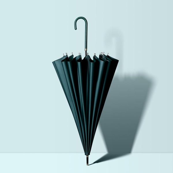 

umbrellas umbrella uv protection long handle 16k women automatic simple design paraguas mujer rain gear ll50um