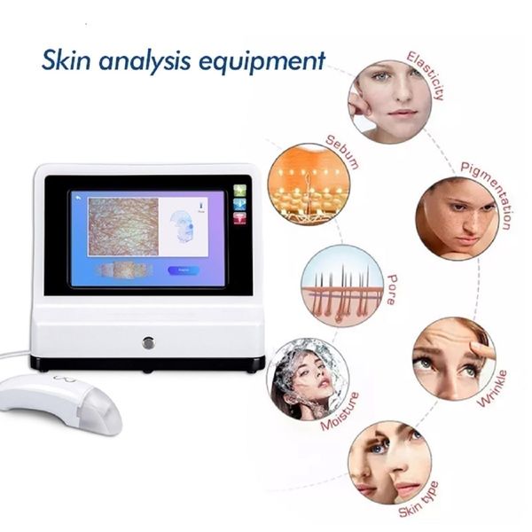 2021 Professional Analyzer Skin Análise Facial Espelho Mágico 3D Digital Smart Face Observer para Salão Spa Use