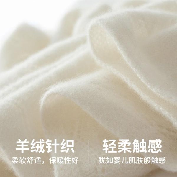 

scarves style 100% pure cashmere scarf female autumn and winter korean hollow solid color wild warm knitted shawl, Blue;gray