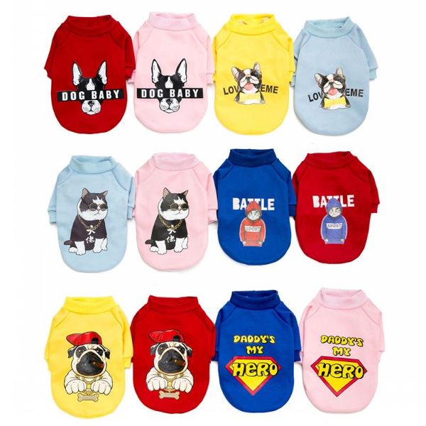 

dog apparel 12 models pet clothes winter fashion sweater shirt warm coat for medium small dogs jacket animal pets clothing s-xxl