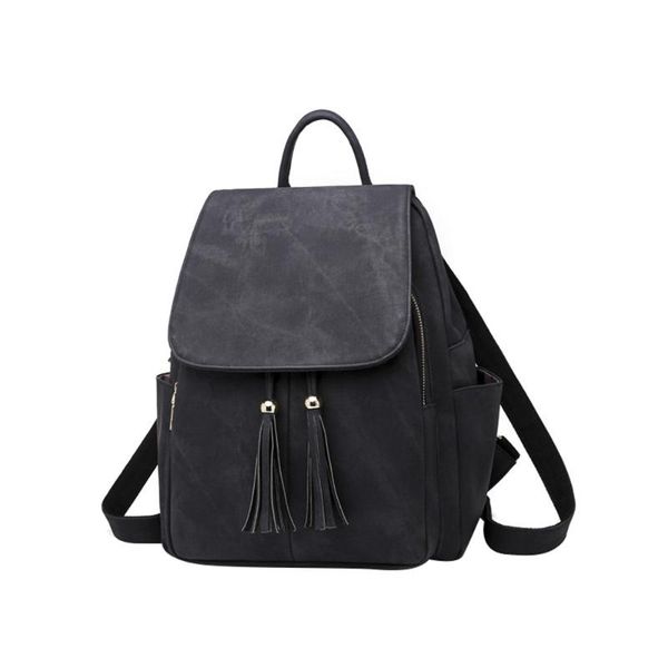 

outdoor bags women waterproof leather backpacks female rucksack school backpack girls fashion travel bag bolsas mochilas sac a dos 2pc/set