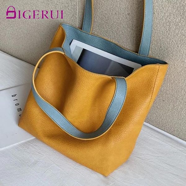 

evening bags digerui luxury fashion women shoulder bag 2021 large capacity handbag versatile double-sided tote
