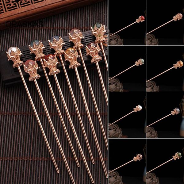 

hair clips & barrettes stick chopsticks vintage tassel pin making accessories for women girl et, Golden;silver