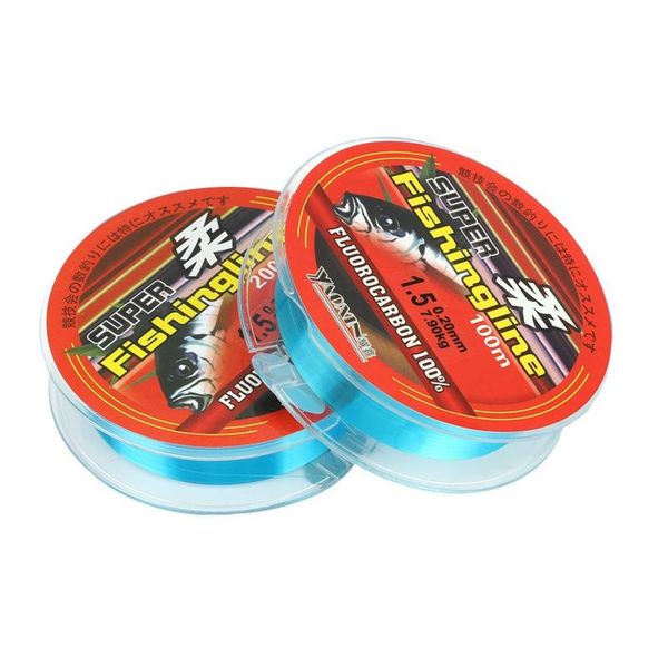 

braid line 100m fishing nylon fluorocarbon leader coated monofilament carp wire tools