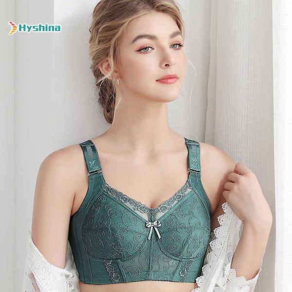 Mulheres de roupa interior sem aro de aço reuniram ultra fina gordura mm cheia bra 210623