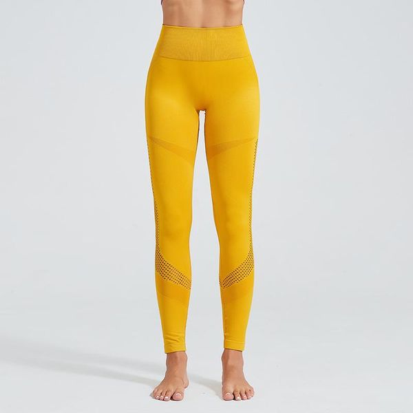 

women's leggings fitness black hollow mesh patchwork splicing slim breathable dry quick sports pants for women 6059
