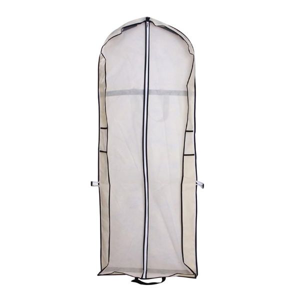 

storage bags bag universal non woven dust cover clothes large capacity with handle long bridal gown home cloth organizer