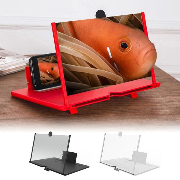 

cell phone mounts & holders caseier 3d screen for stand holder mobile magnifier enlarger watch tv