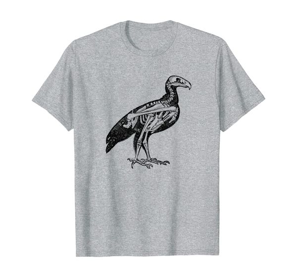 

Bird Skeleton Print T-Shirt, Mainly pictures
