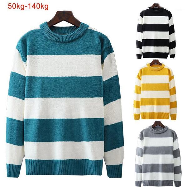 

men's sweaters winter pullover sweater men elasticity soft comfortable fashion warm pullovers hip hop round neck plus size, White;black