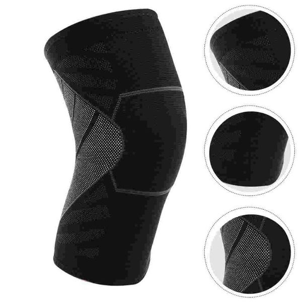 

elbow & knee pads 1pc professional brace practical sleeve support, Black;gray