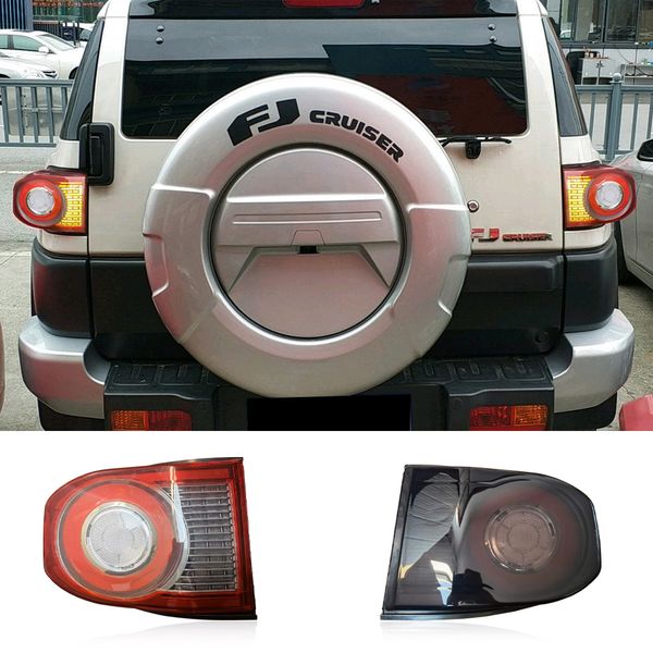 Toyota FJ Cruiser için Kuyruk Işıkları 2007-2021 LED DRL Fren Araba Işık Montaj Sinyali Oto Aksesuarları Değiştirilmiş Lamba