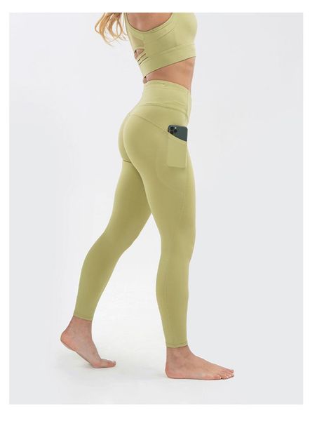 

yoga outfit high waist leggings skin-friendly sports pants female gym fitness liquid outdoor exercise