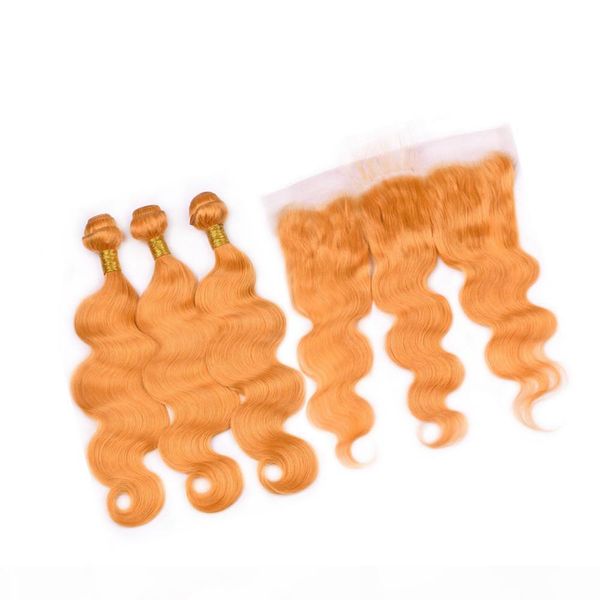 

body wave human hair weaves with lace frontal raw indian virgin hair with 13x4 lace frontal closure orange hair weaves with lace frontal, Black;brown