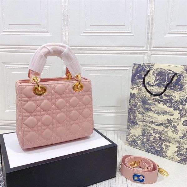 

new shoulder bags women handbag crossbody bag brands designer handbags 2021 flower printing bag purse 20cm 0515, Black