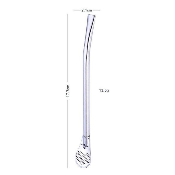 

creative 304 stainless steel drinking straw filter handmade yerba mate tea straws bombilla gourd reusable w jlldui xmhyard