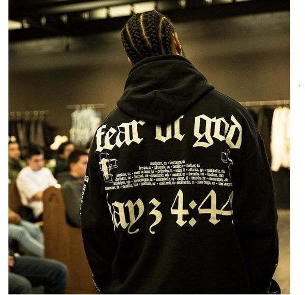

20ss fog fear of god essentials 3m reflective letter printing fashion hoodie high street casual hoodie pullover sweater street hfsswy008, Black