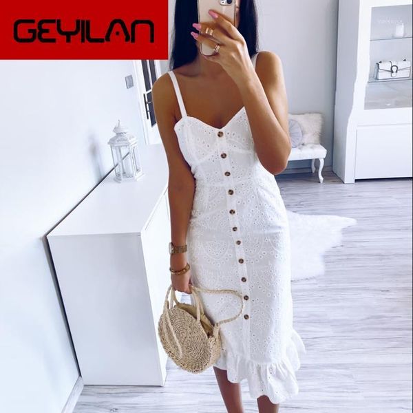 

casual dresses elegant white lace women dress spaghetti strap female ruffle cotton summer beach style ladies midi, Black;gray