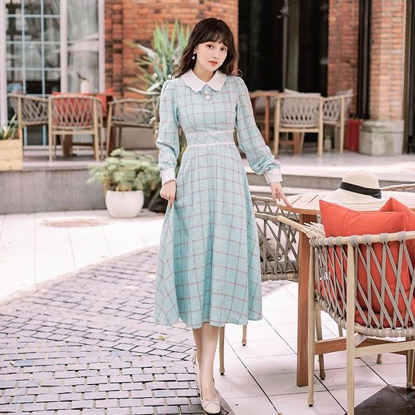 

casual dresses 2021 fashion women's clothing retro clothes dress women, Black;gray
