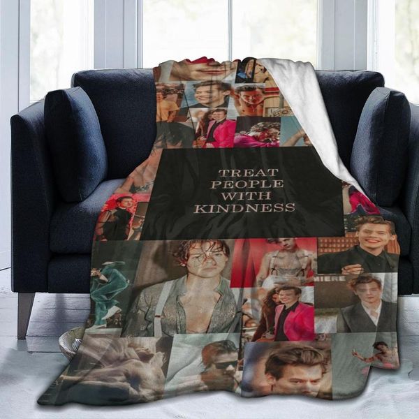

blankets soft sofa blanket cover cartoon bedding flannel plied bedroom decor for children and adults 150