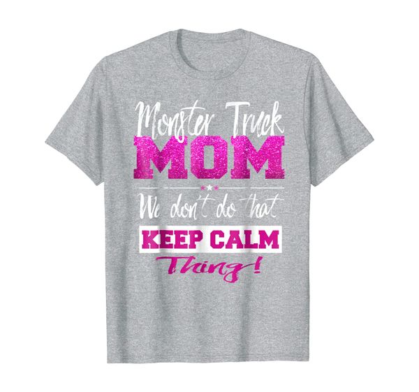 

funny monster truck mom big size car lover mother t-shirt, White;black