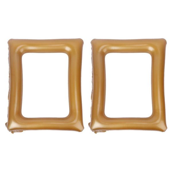 

party decoration 2pcs inflatable stage props gold frame birthday supplies shooting