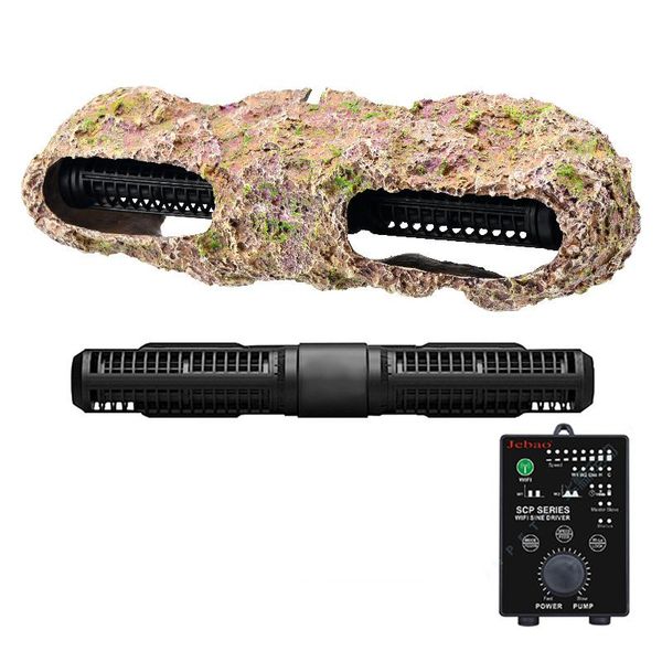 

dw aquarium jebao maxspect cp scp series fish tank wifi connection control freshwater seawater wave pump landscaping stone