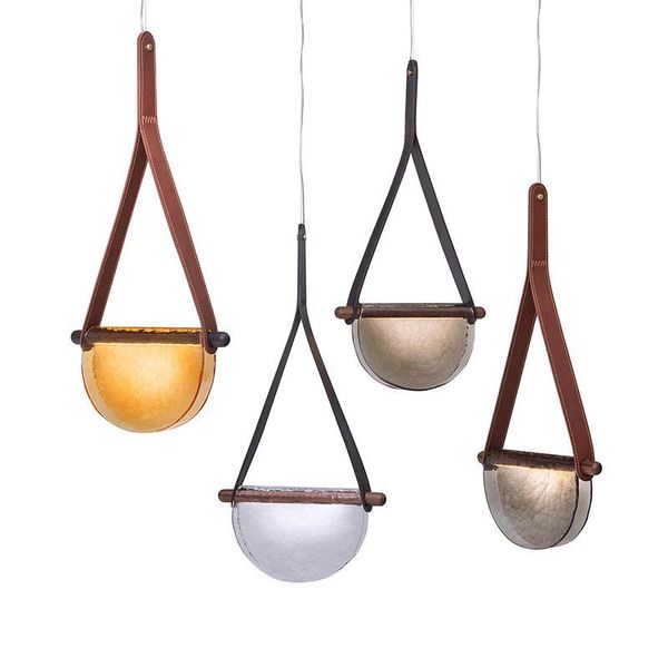 

pendant lamps nordic led stone lights luminaire hanging lamp kitchen dining bar fixtures commercial lighting living room