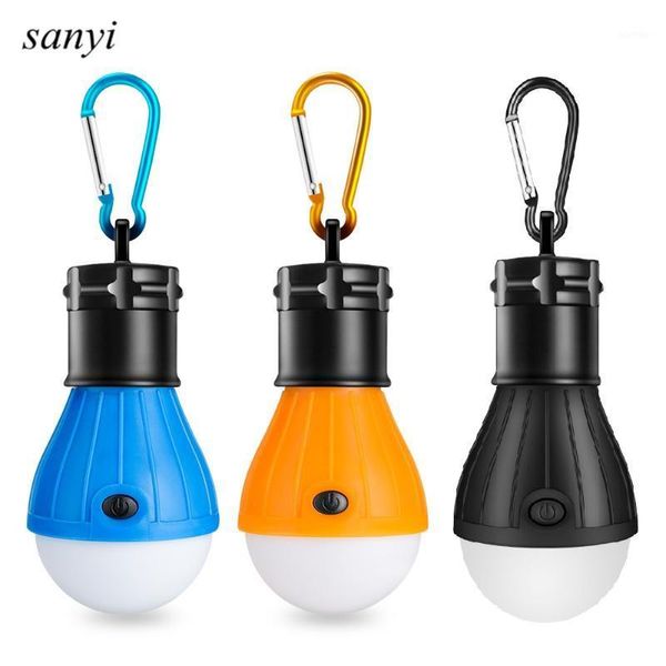 

portable lanterns 2021 est mini lantern tent light led bulb emergency lamp waterproof hanging hook camping use 3*1