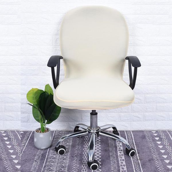 

chair covers rotating office computer elastic cover stretchable slipcover wedding decor